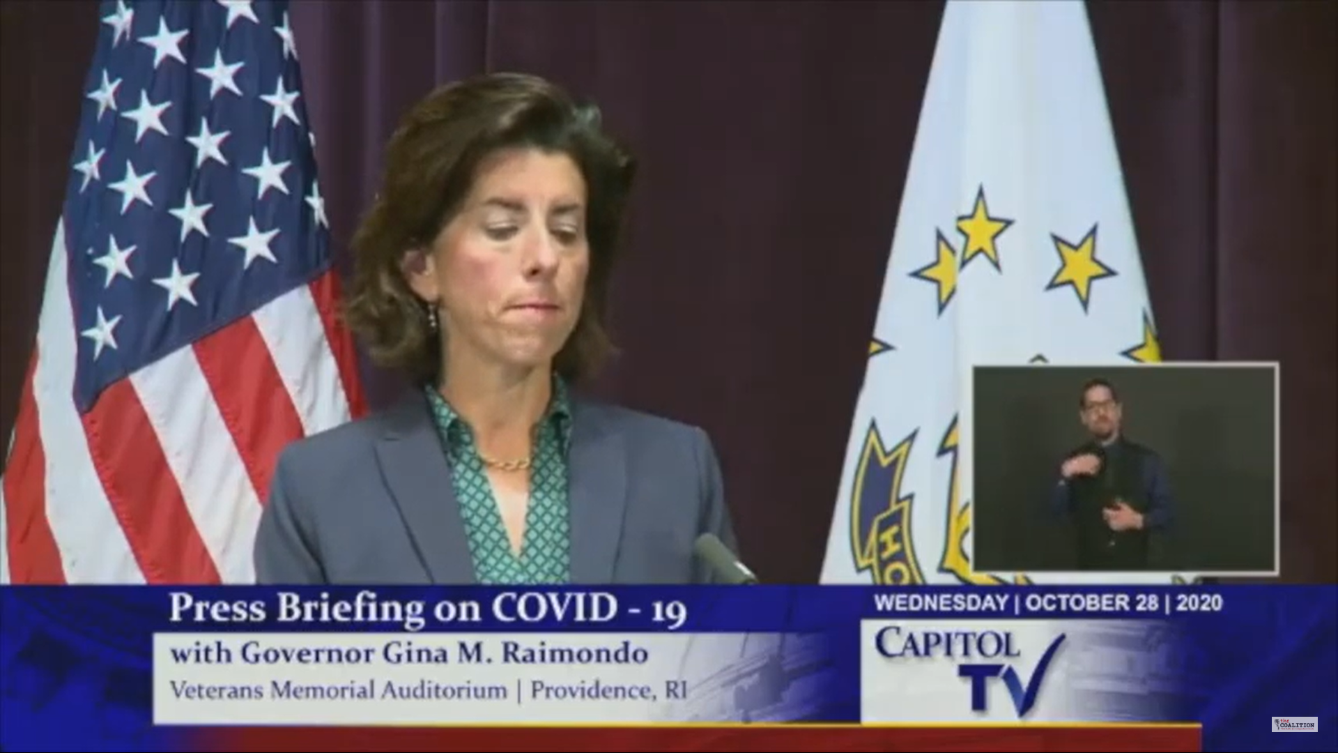 Raimondo admits [her negligence] will lead to massive government employee layoffs: “After the stimulus (stumbling) there will absolutely be furloughs and layoffs and cuts”