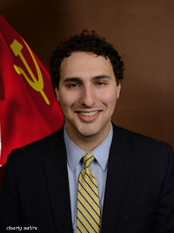Aaron Regunberg expresses clear disdain for the First Amendment while spreading vile lies about his former colleague.
