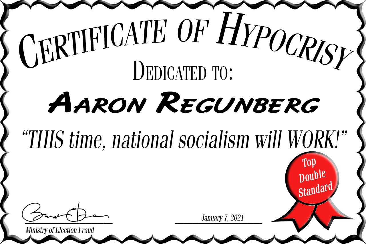 Leaked Aaron Regunberg Email: Utter Hypocrisy Cloaked in “Yesterday’s Treason”