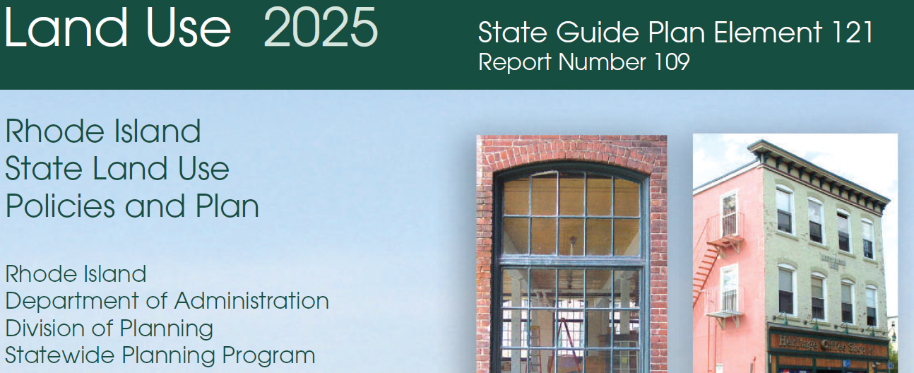 Rhode Island Land Use 2025 plan: “If we are successful, this Plan’s recommendations are followed, 63 percent or more of the State’s landscape would remain as open, undeveloped land in 2025” – Two Newport properties conserved as open space