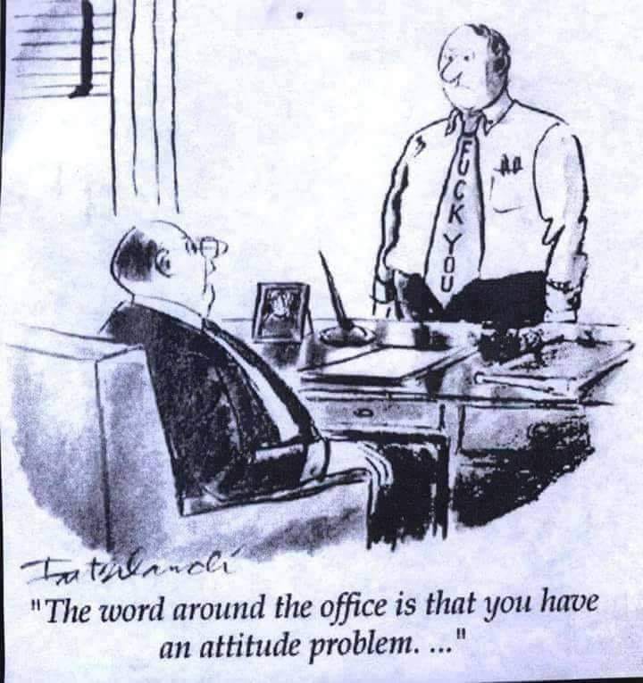 The word around the office . . .