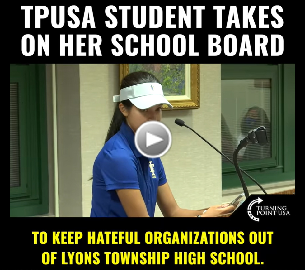 TPUSA Student Takes On Her School Board