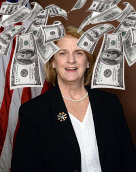 RI Rep. Mary Ann Shallcross Smith [Lincoln & Pawtucket] uses her elected office to promote her business while demanding taxpayer dollars to enrich herself
