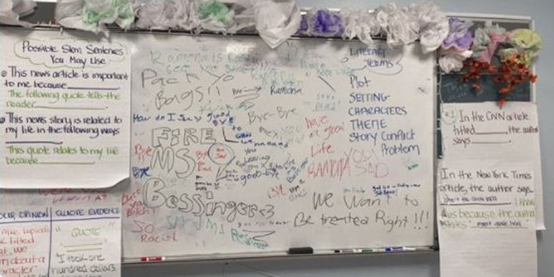 How is the Rhode Island Foundation permitted to push racist policies in Providence schools?