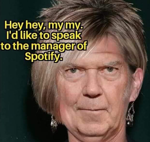 Neil “Karen” Young . . .