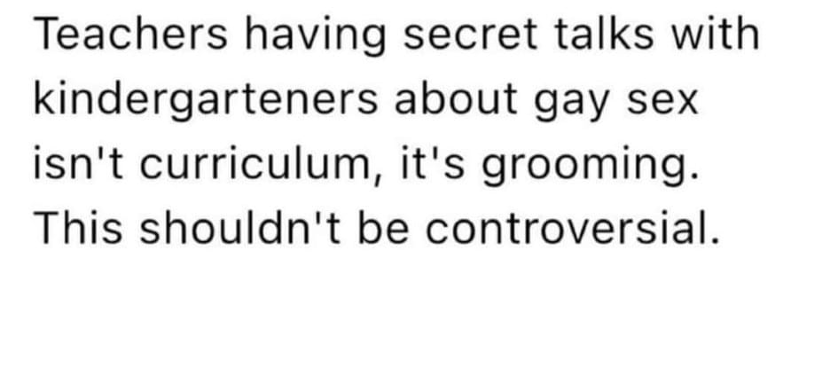 Teachers having secret talks with kindergartners . . .