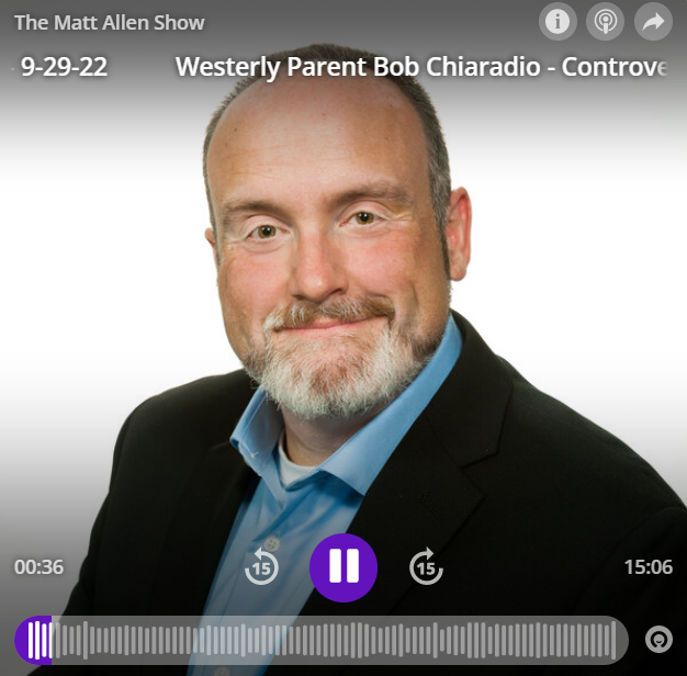 Westerly Parent & Hero Bob Chiaradio – Controversial ‘Gender Queer’ Book