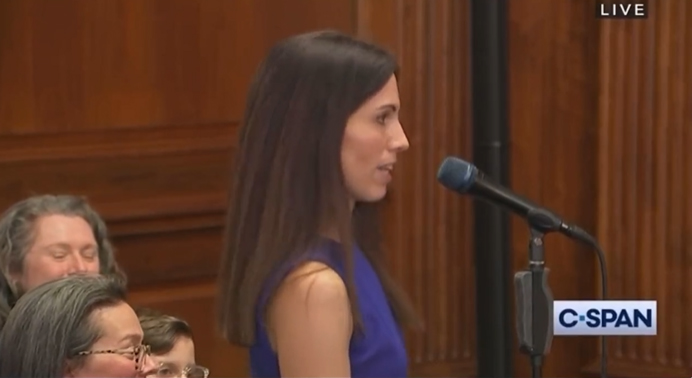 Hero Mom Nicole Solas on CSPAN: “They wanted to send a message to other parents that if you ask questions, they’ll come after you”