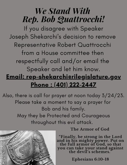 This is why you NEVER apologize to a Marxist for speaking the truth or asking a prudent question. Yet still, we stand with Bob Quattrocchi.