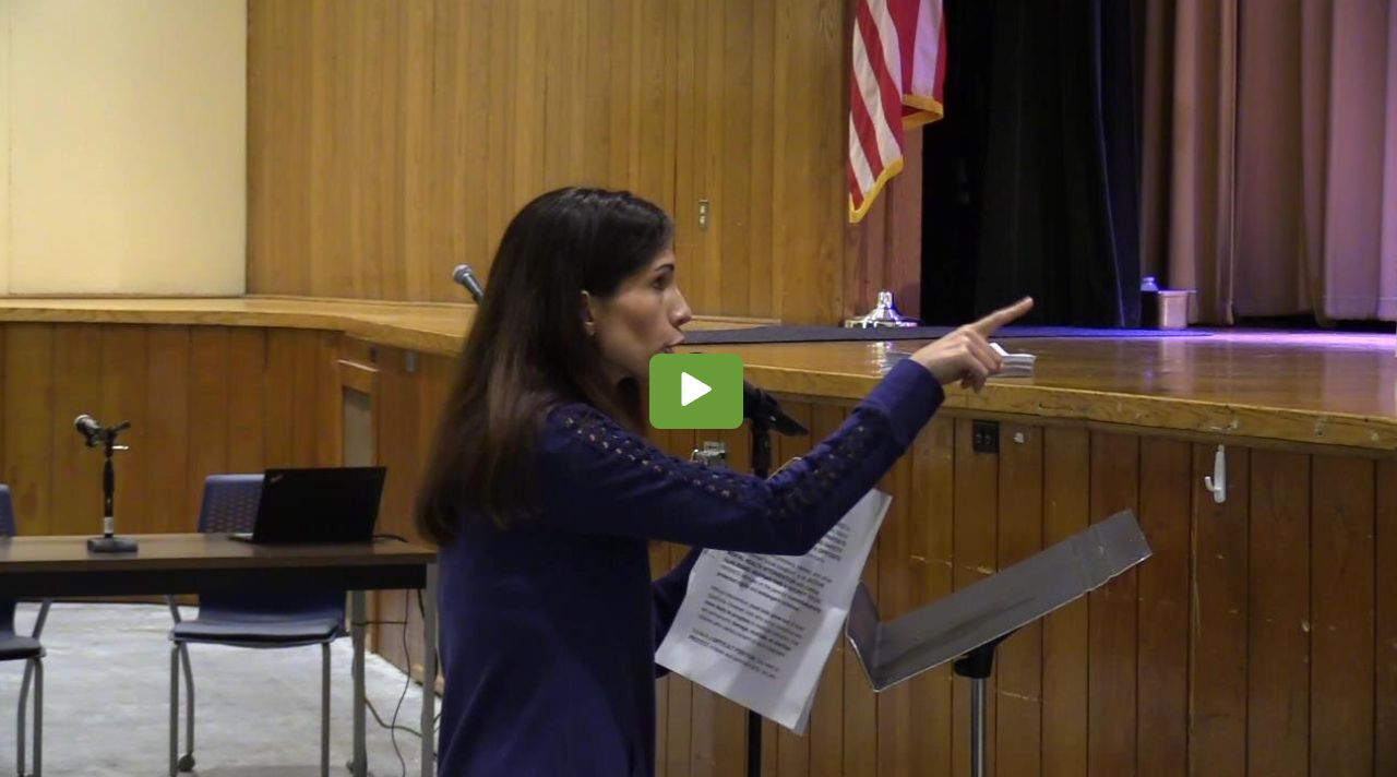 Superhero Nicole Solas Drops Truth Bombs on Smithfield, RI School Committee: “Someone will probably sue you . . . either going to be the RI ACLU . .  or the parents OF A DEAD CHILD.”