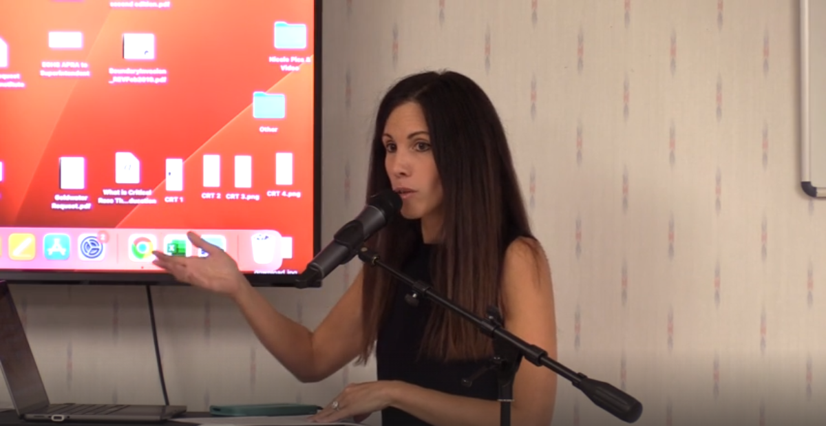 Chariho Forgotten Taxpayers Fundraiser Event: Guest Speaker Nicole Solas’ Presentation of Rhode Island’s School Committees’ Hidden Agendum