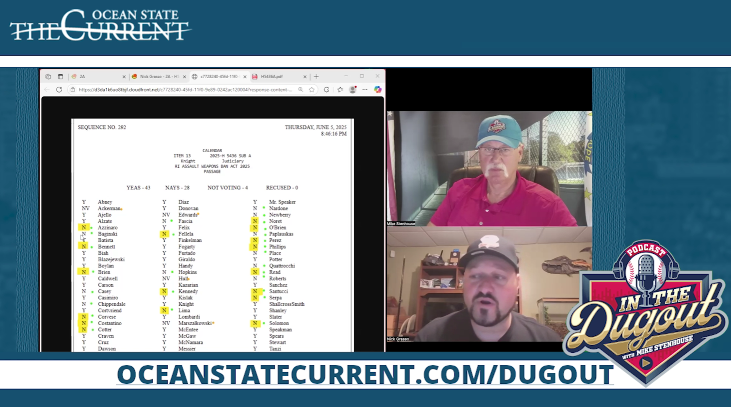 The Battle for Liberty: Rhode Island’s 2A Showdown #InTheDugout